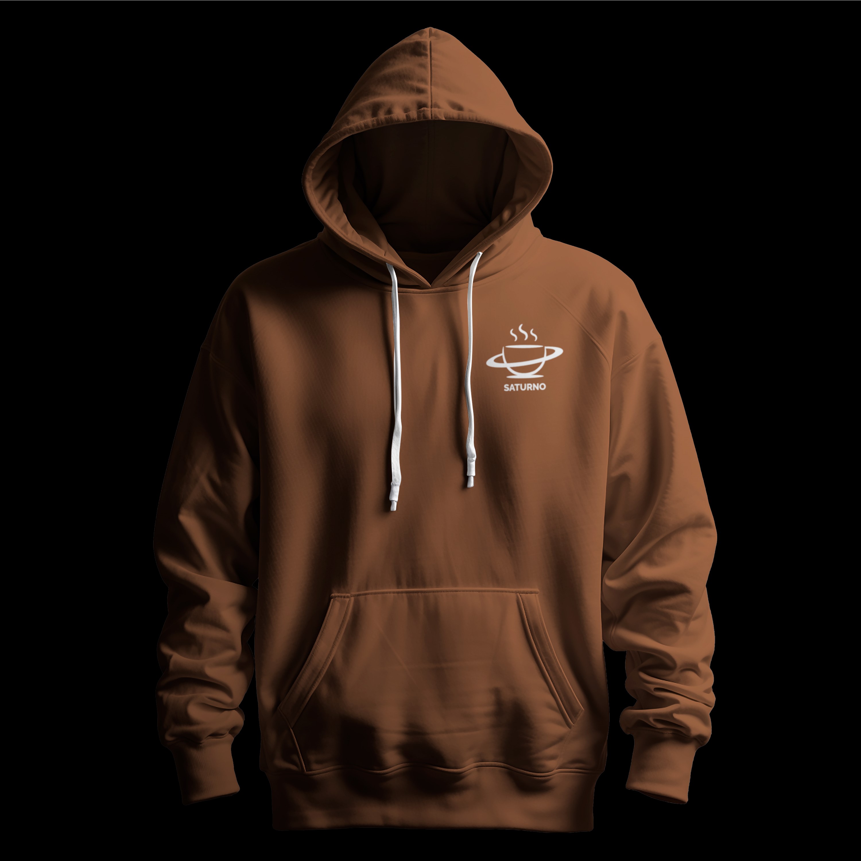 Hoddie Logo Brown